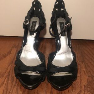 White House black market black heel